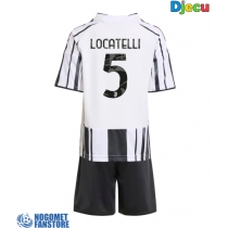 Juventus Manuel Locatelli #5 Domaci Dres za djecu 2025-26 Kratak Rukav (+ Kratke hlače)